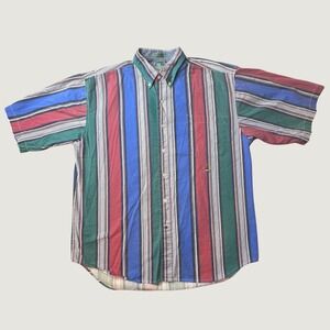Vintage McIntosh & Seymour Shirt Men XL Soccer Gear Rugby Multi-Color Stripe